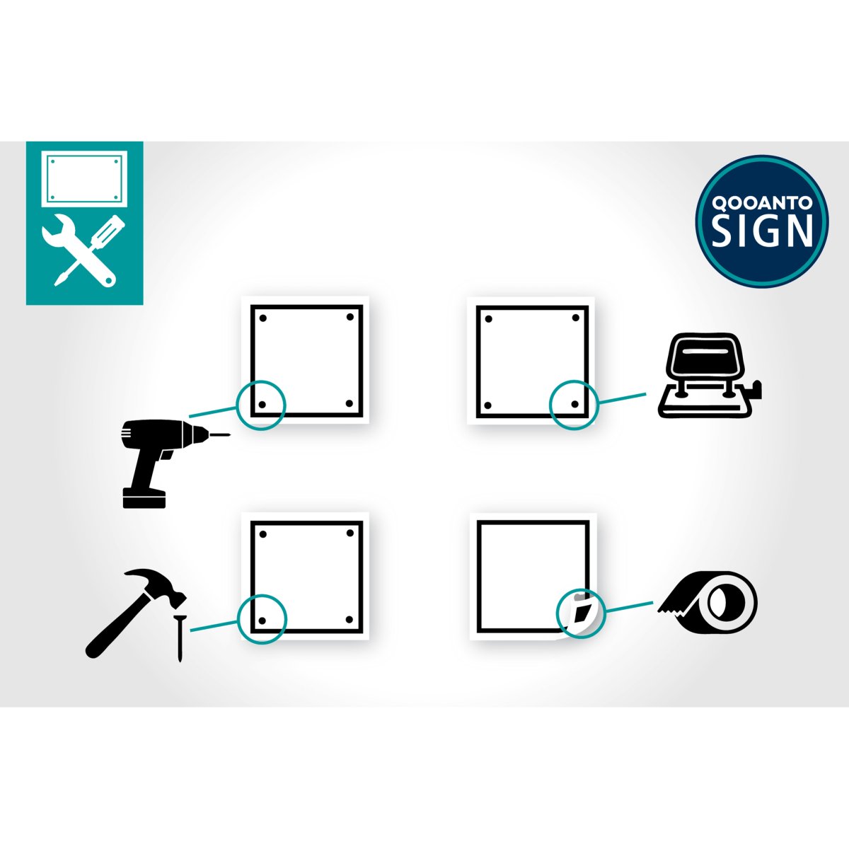 Verbot Für Motorwagen Verkehrsschild oder Aufkleber aus Alu-Verbund oder Selbstklebefolie mit UV-Schutz - QOOANTO-SIGN
